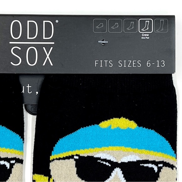Odd Sox Cartman South Park Crew Socks Mens Womens Fun Novelty Gift - Picture 3 of 7